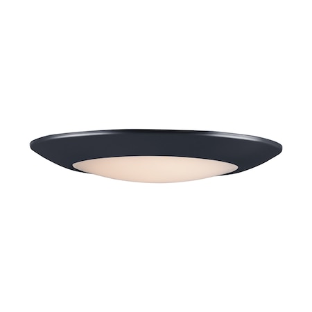 Maxim Lighting Diverse 11'' LED Flush Mount 3000K, Black 57932WTBK